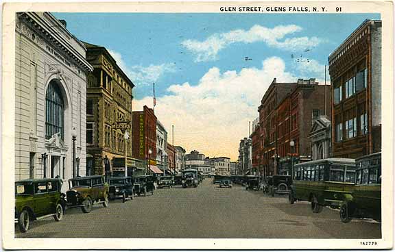 Glen Street, Glens Falls - 1932